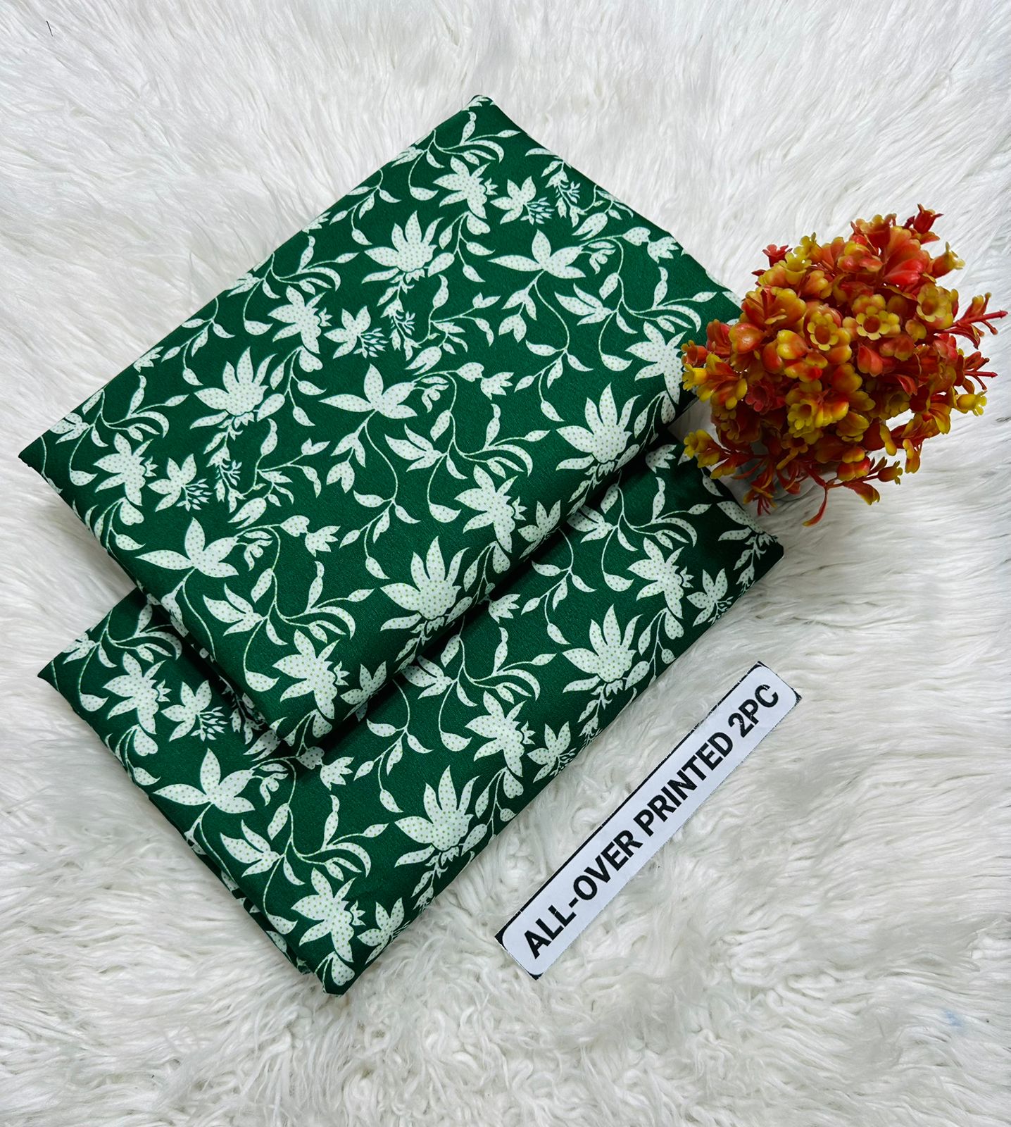 🌸 LAWN FLORAL PRINTS – 2 PCS UNSTITCHED COLLECTION 🌸 LW-011