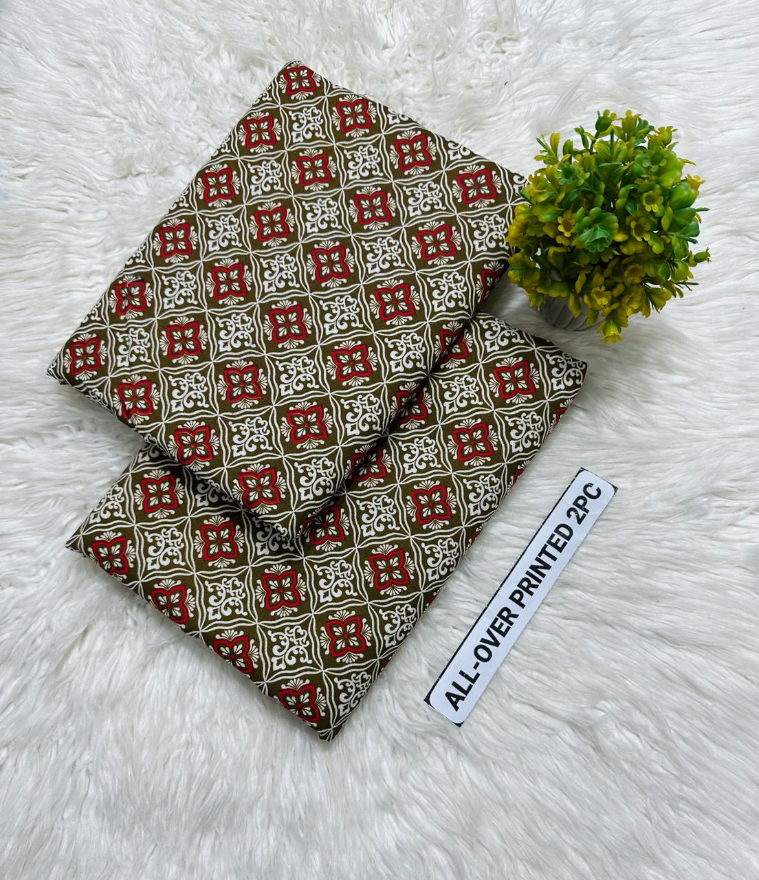 ๐ธ LAWN FLORAL PRINTS โ 2 PCS UNSTITCHED COLLECTION ๐ธ LW-170