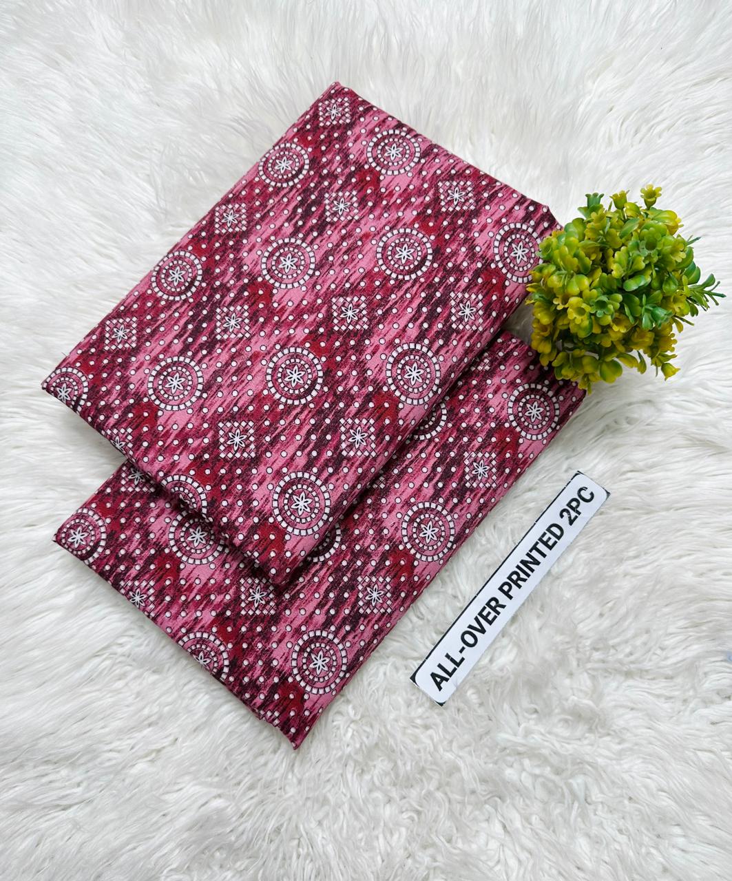 ๐ธ LAWN FLORAL PRINTS โ 2 PCS UNSTITCHED COLLECTION ๐ธ LW-191