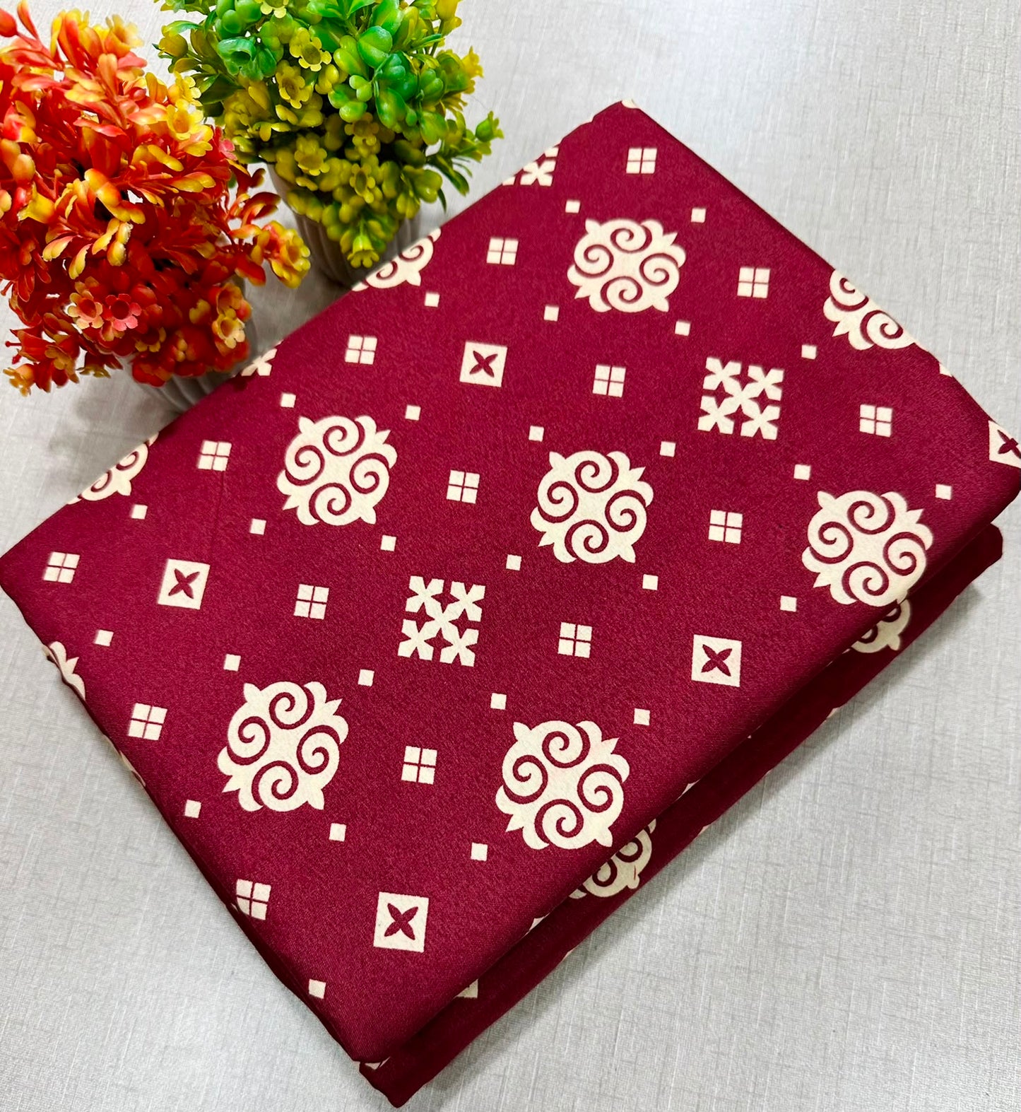 ๐ธ LAWN FLORAL PRINTS โ 2 PCS UNSTITCHED COLLECTION ๐ธ LW-281