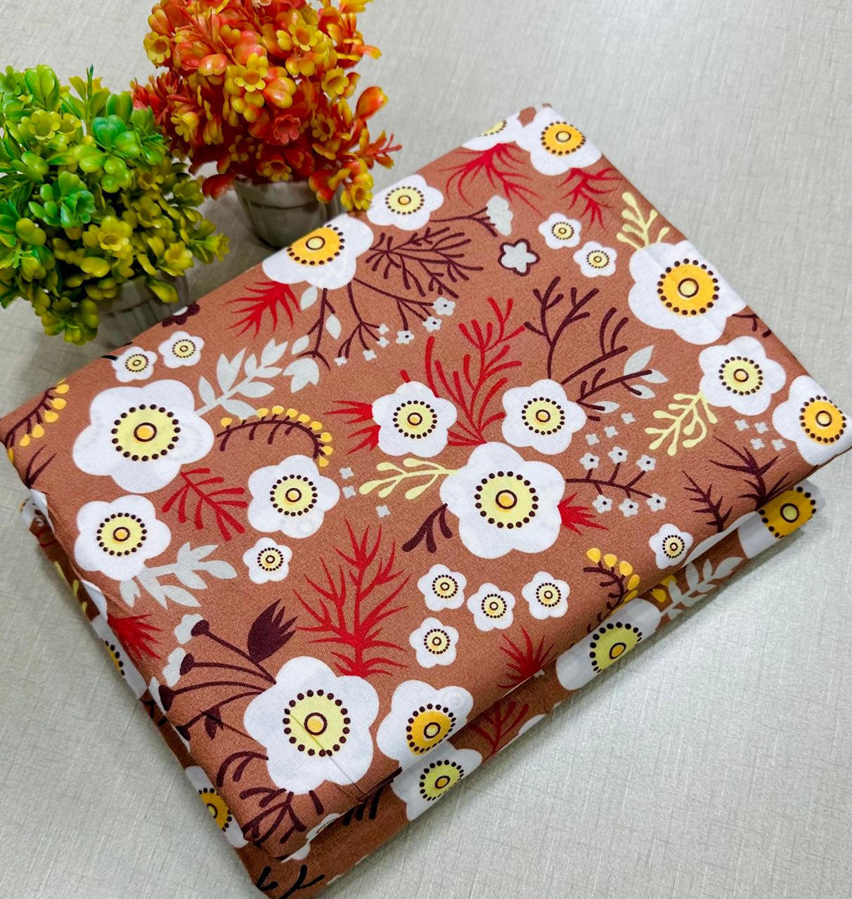 ๐ธ LAWN FLORAL PRINTS โ 2 PCS UNSTITCHED COLLECTION ๐ธ LW-313