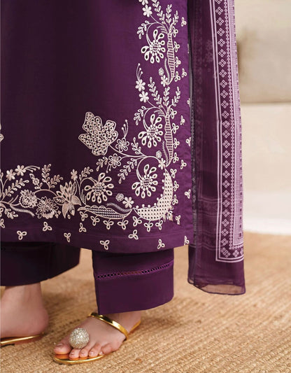 Pret Collection - NAQQAASHI - Luxury Lawn - LW-102
