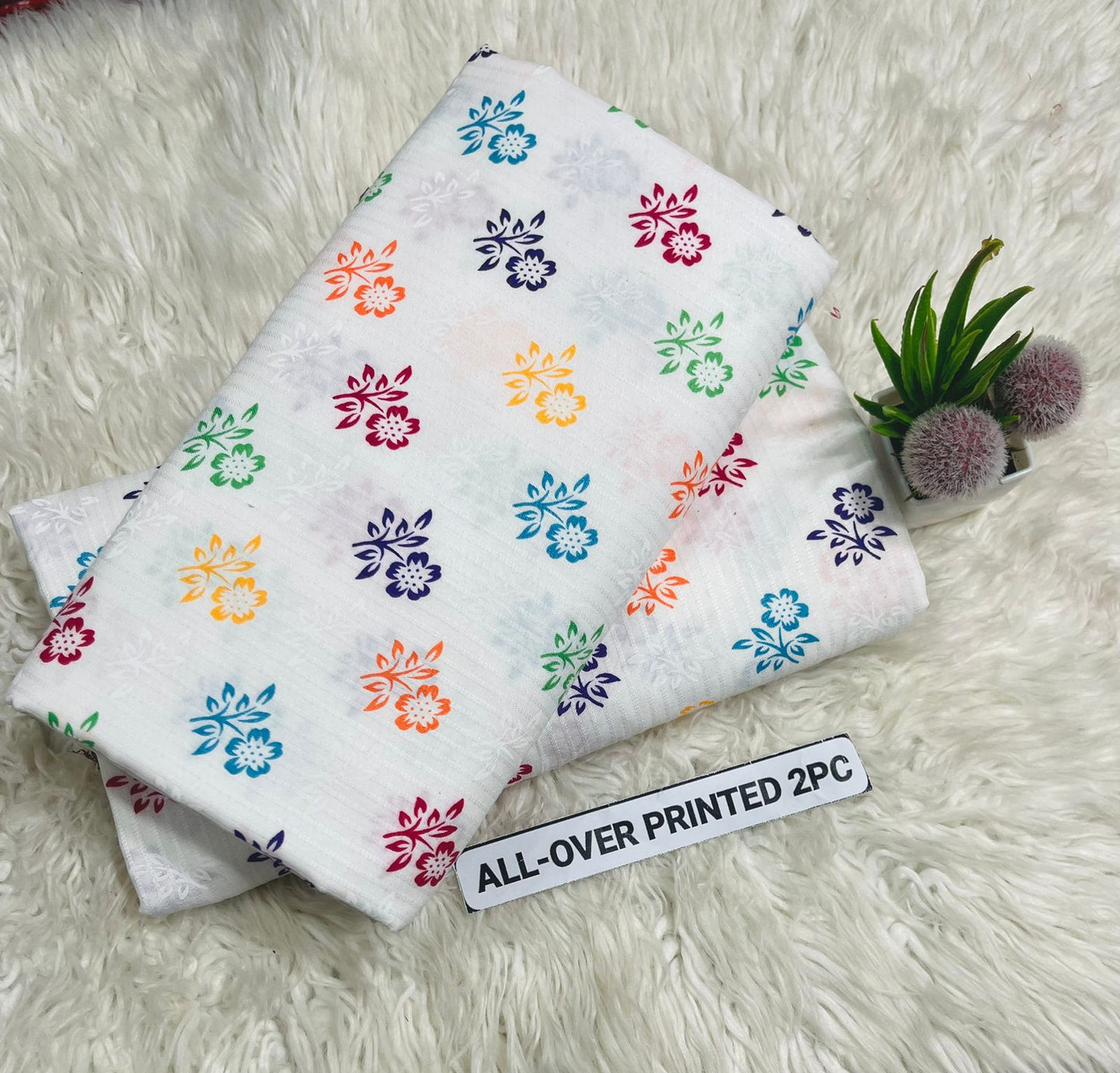 🌸 LAWN FLORAL PRINTS – 2 PCS UNSTITCHED COLLECTION 🌸 LW-035