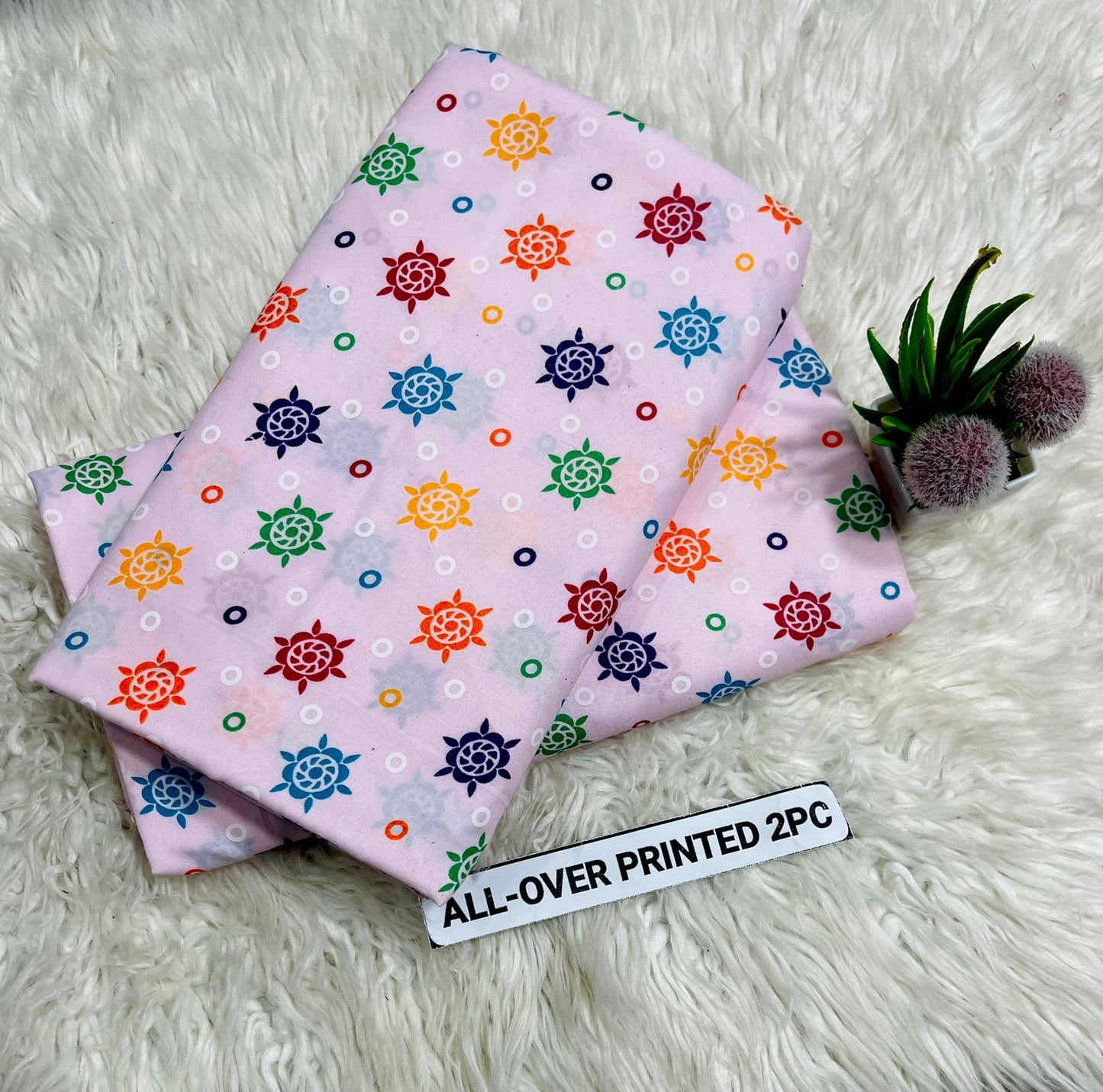 🌸 LAWN FLORAL PRINTS – 2 PCS UNSTITCHED COLLECTION 🌸 LW-040