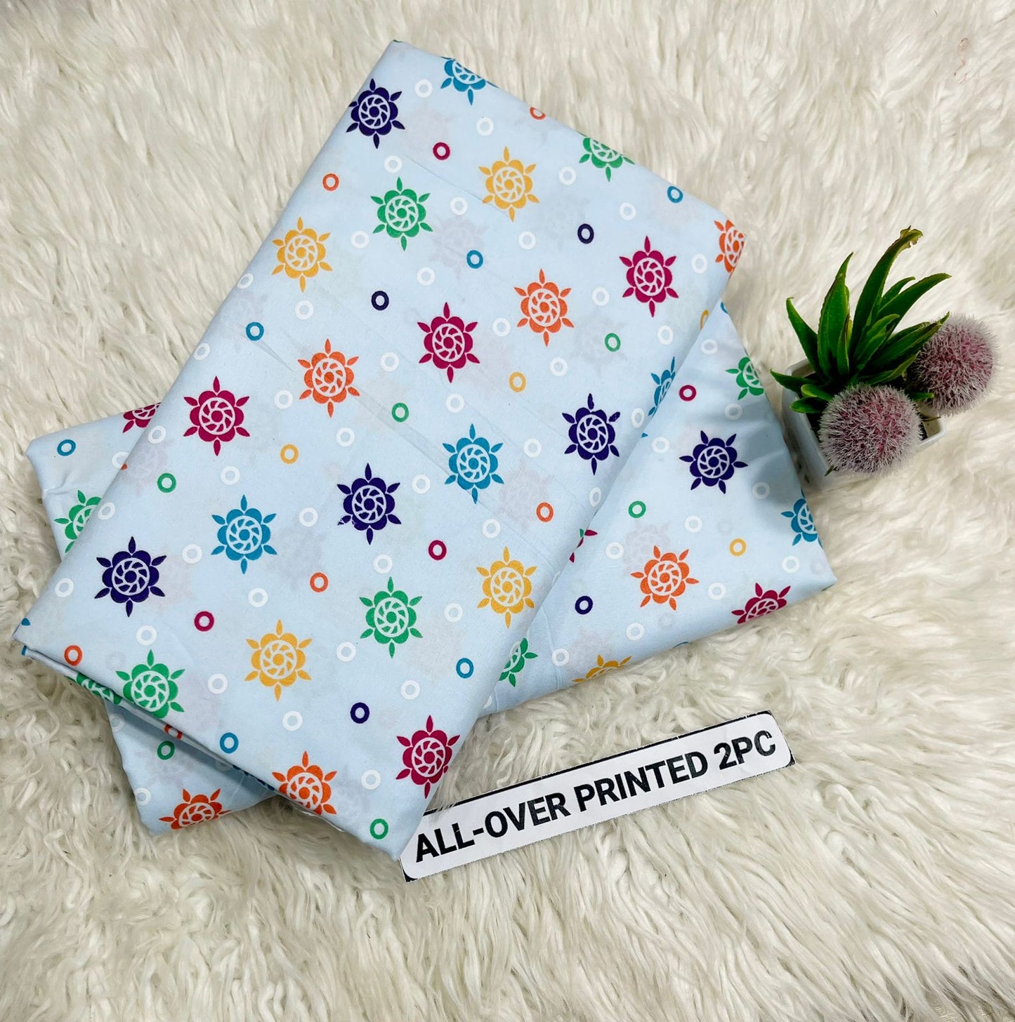 🌸 LAWN FLORAL PRINTS – 2 PCS UNSTITCHED COLLECTION 🌸 LW-045