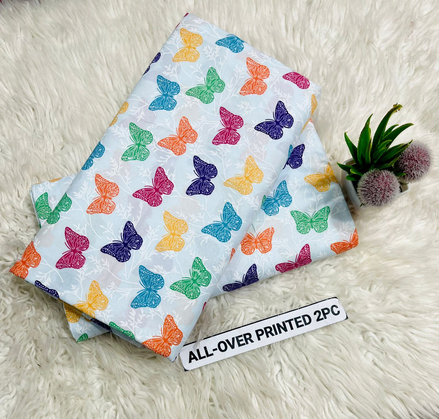 🌸 LAWN FLORAL PRINTS – 2 PCS UNSTITCHED COLLECTION 🌸 LW-043