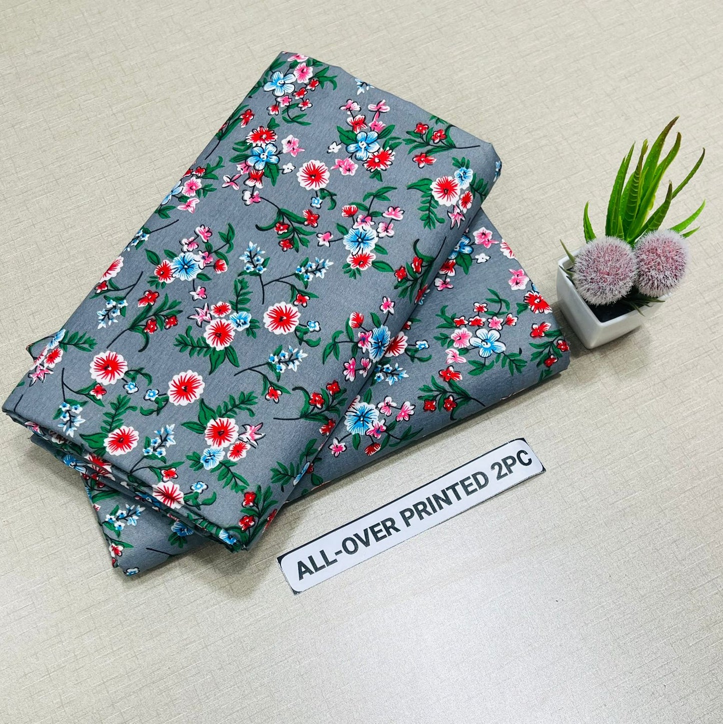 🌸 LAWN FLORAL PRINTS – 2 PCS UNSTITCHED COLLECTION 🌸 LW-071