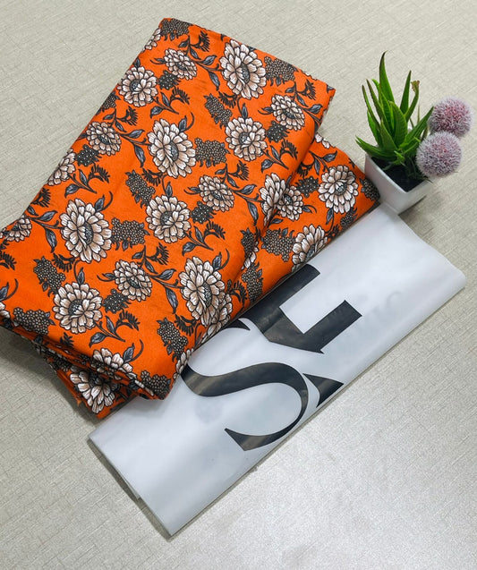 🌸 LAWN FLORAL PRINTS – 2 PCS UNSTITCHED COLLECTION 🌸 LW-077