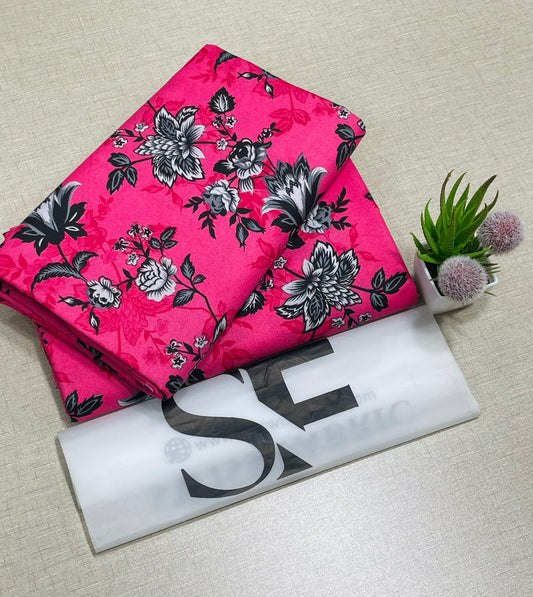 🌸 LAWN FLORAL PRINTS – 2 PCS UNSTITCHED COLLECTION 🌸 LW-105
