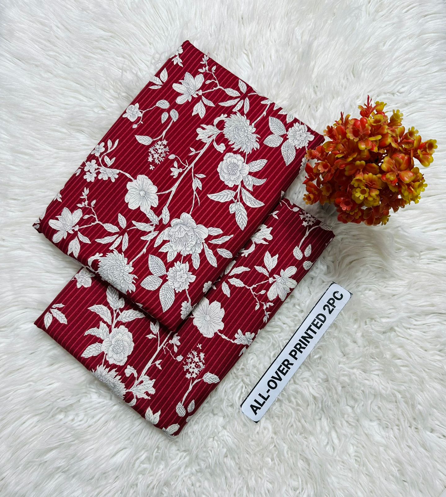 🌸 LAWN FLORAL PRINTS – 2 PCS UNSTITCHED COLLECTION 🌸 LW-132