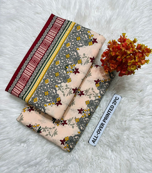 🌸 LAWN FLORAL PRINTS – 2 PCS UNSTITCHED COLLECTION 🌸 LW-147