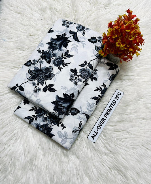 🌸 LAWN FLORAL PRINTS – 2 PCS UNSTITCHED COLLECTION 🌸 LW-203