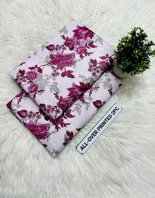 🌸 LAWN FLORAL PRINTS – 2 PCS UNSTITCHED COLLECTION 🌸 LW-259