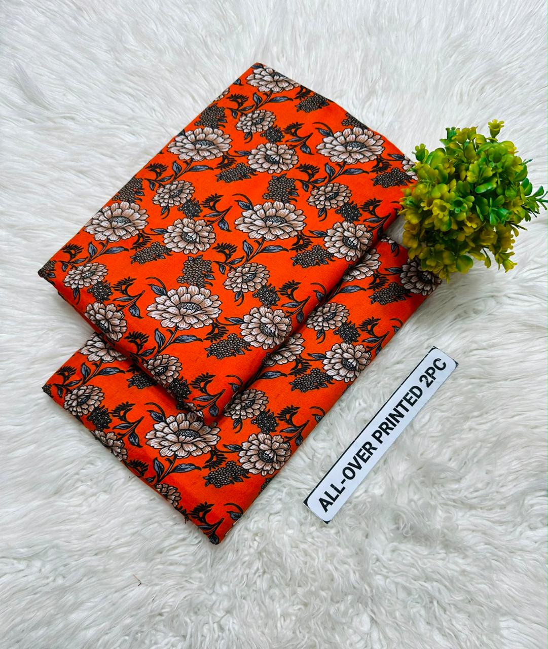 🌸 LAWN FLORAL PRINTS – 2 PCS UNSTITCHED COLLECTION 🌸 LW-222