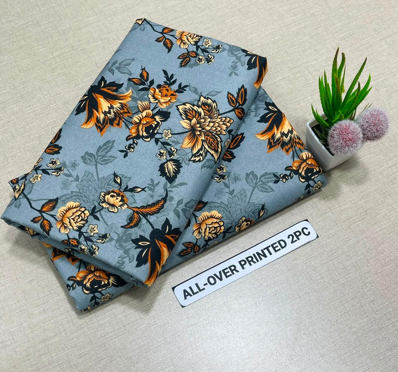 🌸 LAWN FLORAL PRINTS – 2 PCS UNSTITCHED COLLECTION 🌸 LW-216