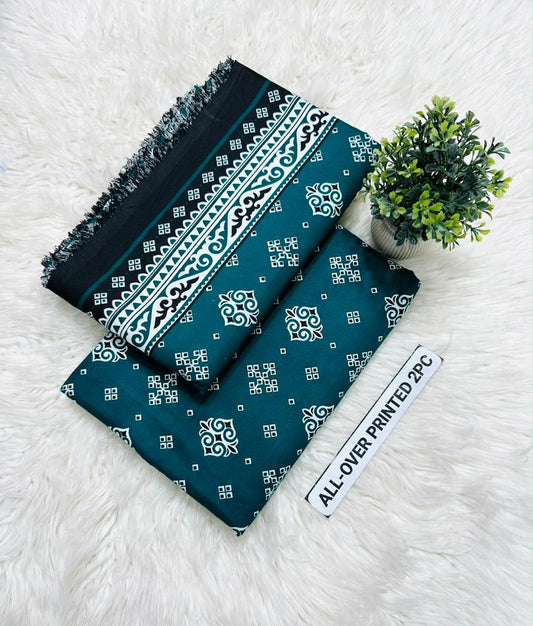 🌸 LAWN FLORAL PRINTS – 2 PCS UNSTITCHED COLLECTION 🌸 LW-218