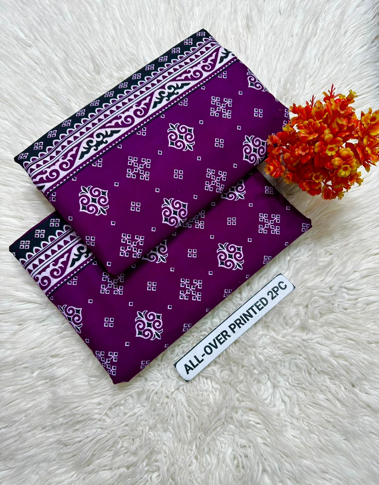 🌸 LAWN FLORAL PRINTS – 2 PCS UNSTITCHED COLLECTION 🌸 LW-254